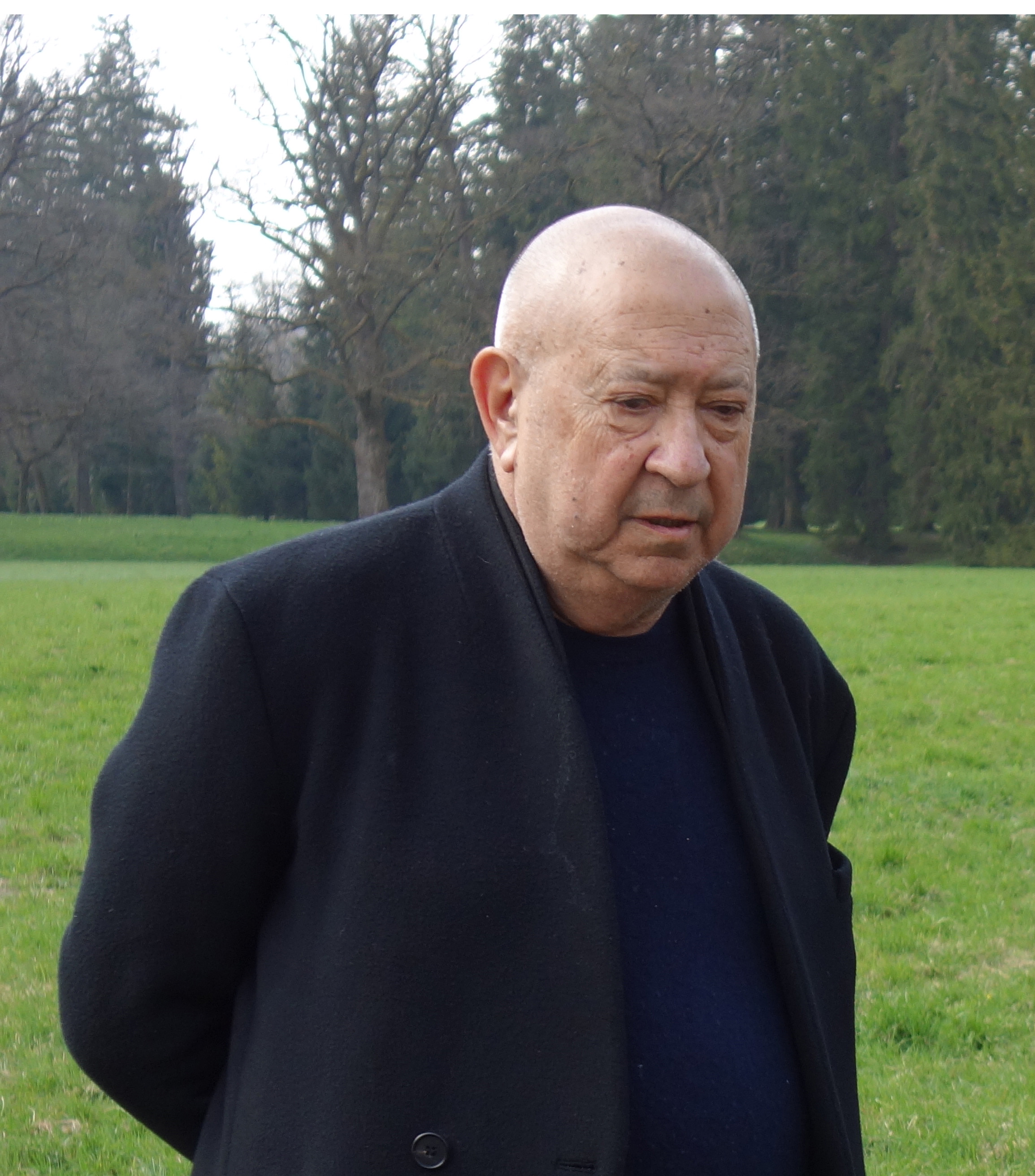 Christian Boltanski_Portrait im Schlosspark Hellbrunn_2019_Foto Julia Kuon